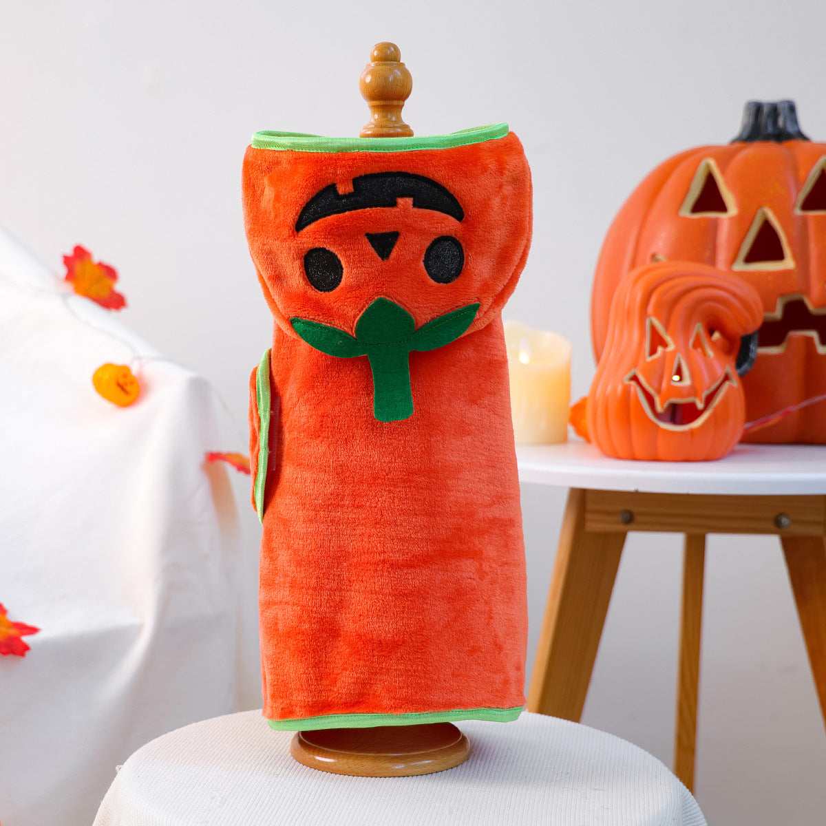 Halloween Pet Bath Towel Dog Cat Robe Sleepwear Bathing Towel Pet Supplies Small Dogs - image 6