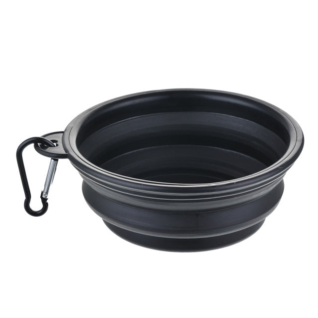 Portable Folding Silicone Dog Travel Bowl – Water & Food - image 25