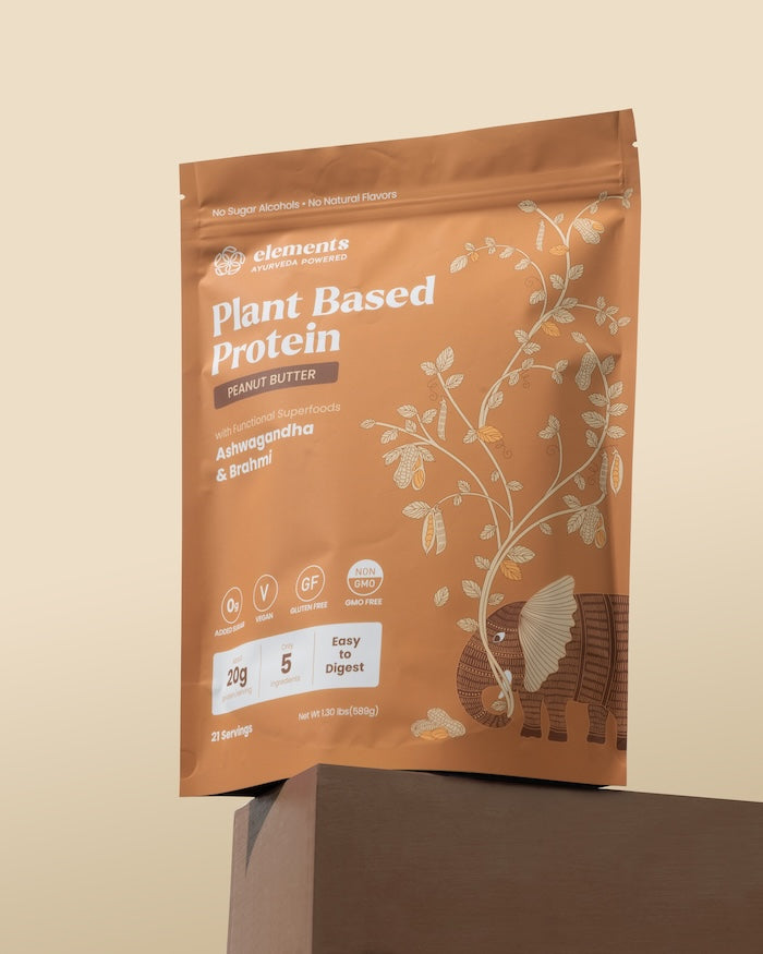 Plant Based Protein Powder: Peanut Butter (21 Servings) - view 2