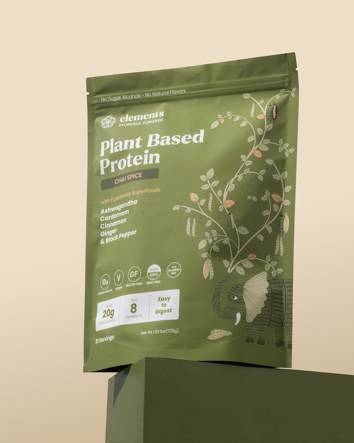 Plant Based Protein Powder: Chai Spice (21 Servings) - view 2