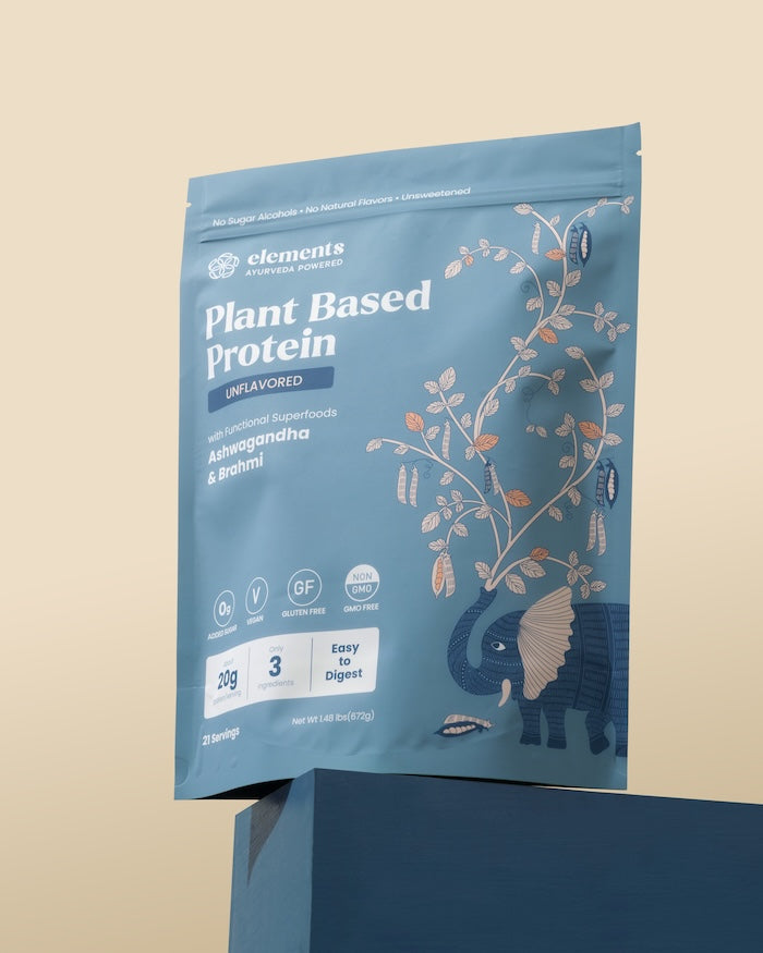 Plant Based Protein Powder: Unflavored (21 Servings) - view 2