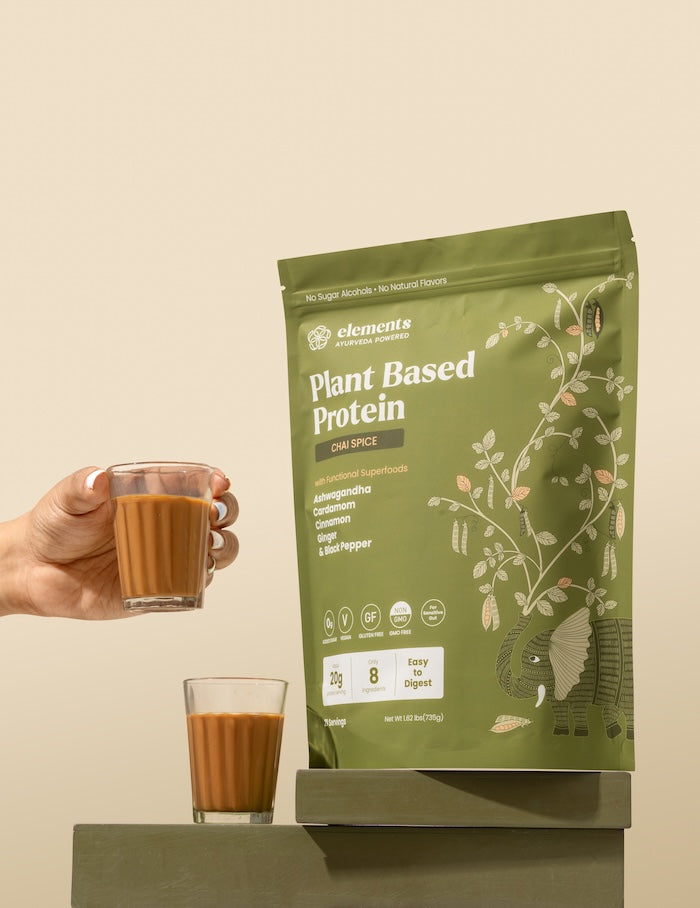 Plant Based Protein Powder: Chai Spice (21 Servings) - view 3