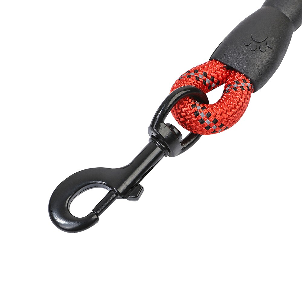 Reflective Dog Pet Leash Rope Nylon Small Dogs Puppy Leashes 150cm Long Heavy Duty Large Dog Lead Red Blue Pink Green Black -