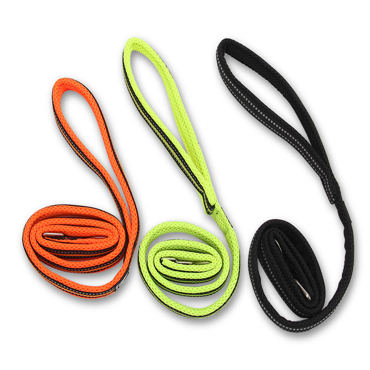 Color Fluorescent Pet Walking Leash Dog Leash Nylon Ribbon Suitable for All Kinds of Dogs - image 5