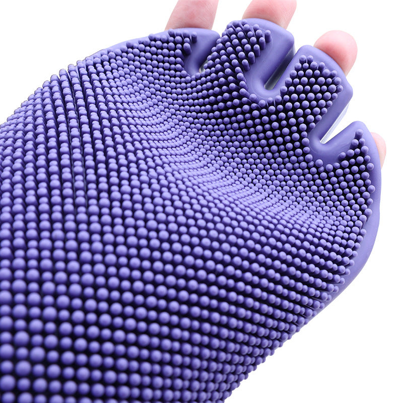 Pet gloves for grooming cats bathing pets brushing cats and dogs hair removal and massage glove - image 3