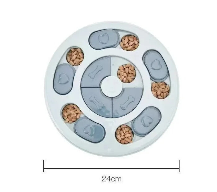 Dog Puzzle Toys Slow Feeder Interactive Increase Puppy IQ Food Dispenser Slowly Eating NonSlip Bowl Pet Cat Dogs Training Gam