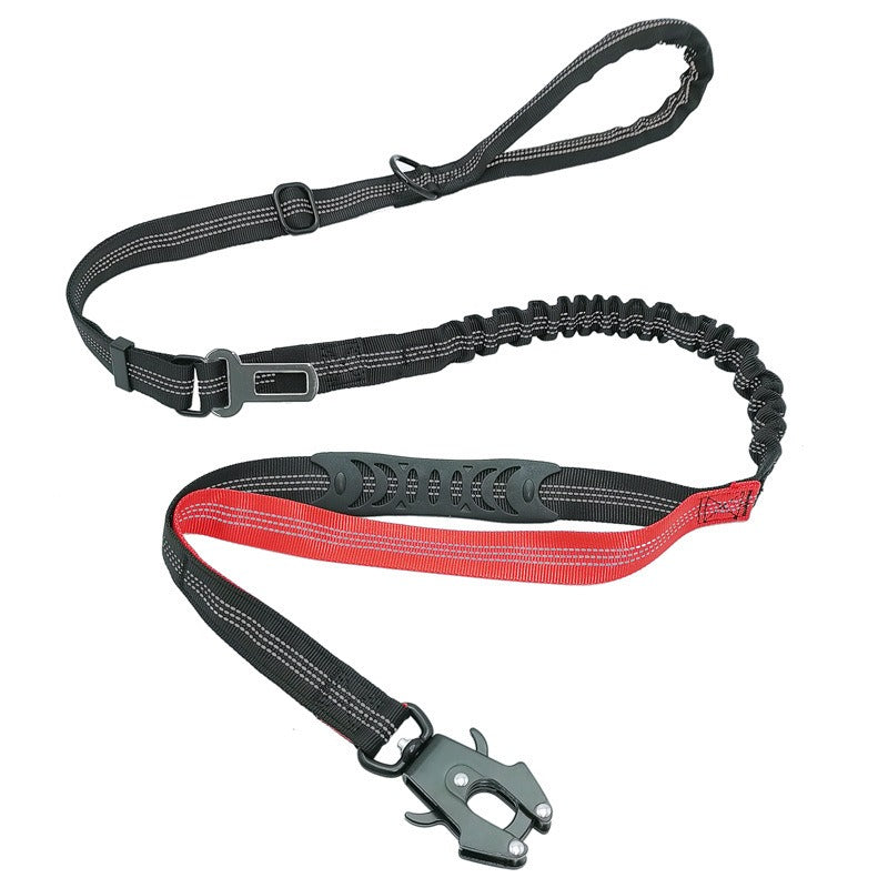 Pet Supplies New Frog Buckle Dog Leash Medium And Large Dogs Cushion Anti-Storm Nylon Anti-Escape Traction Rope - image 9