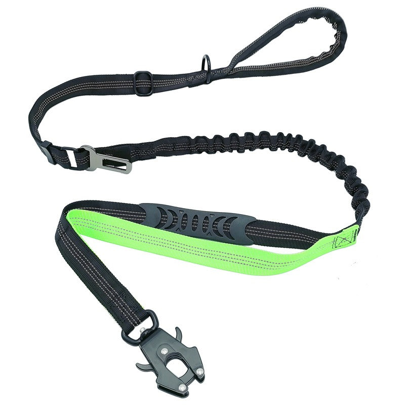 Pet Supplies New Frog Buckle Dog Leash Medium And Large Dogs Cushion Anti-Storm Nylon Anti-Escape Traction Rope - image 11
