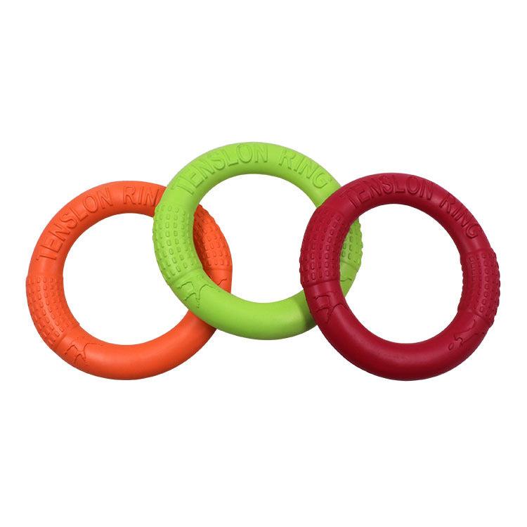 EVA Pet Tug Ring Wholesale Dog Flying Disc Foam Chew-Resistant Training Toy Outdoor Frisbee Toy for Dogs - image 4