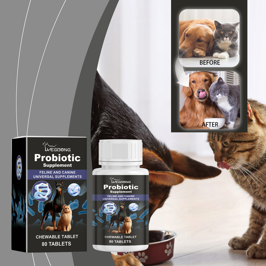 Cats And Dogs General Compound Probiotic Tablets, Pets Absorb Nutrition Supplement Tablets Dog And Cat Nutrition - image 3