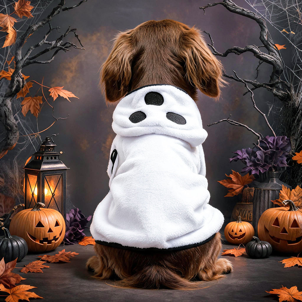 Halloween Pet Bath Towel Dog Cat Robe Sleepwear Bathing Towel Pet Supplies Small Dogs - image 2