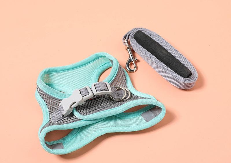 No Pull Pet Reflective Oxford Vest Soft Breathable Mesh Padded No Pull Dog Harness Set for cute puppy dog pet harness for dog