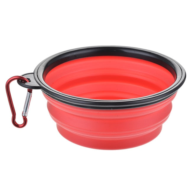 Portable Folding Silicone Dog Travel Bowl – Water & Food - image 17