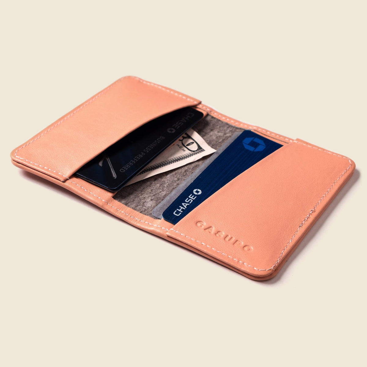 Compact Bifold with RFID Protection - Soft Pink — CASUPO