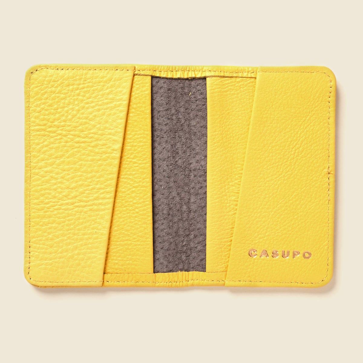 Compact Bifold with RFID Protection - Sunny Yellow — CASUPO