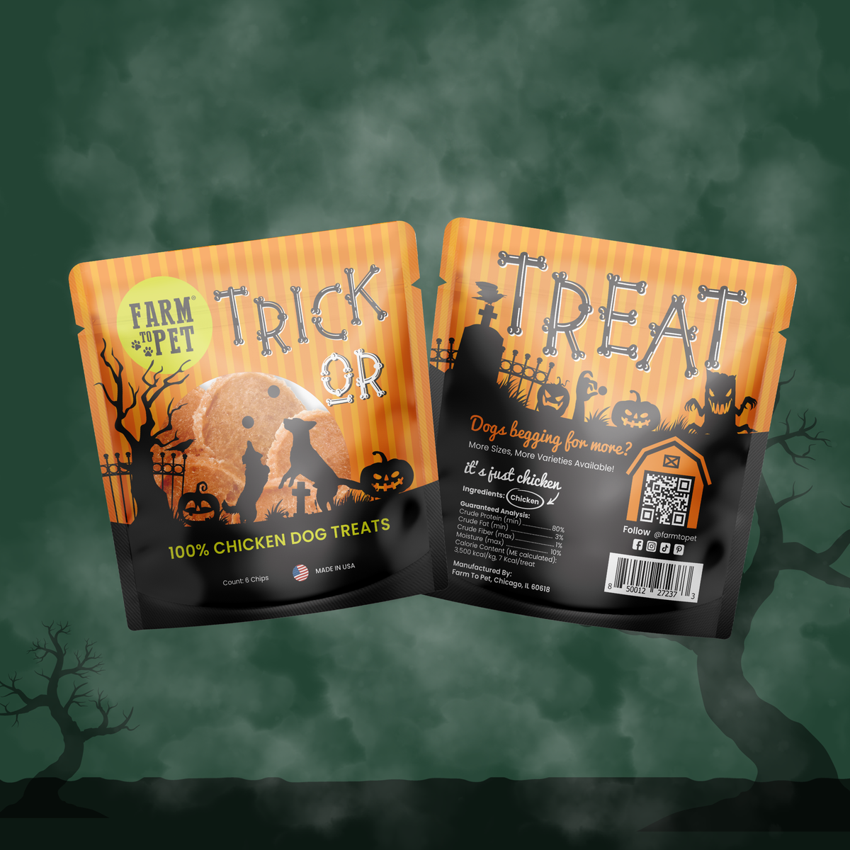 Halloween Dog Treat Snack Pack Bundle - Image 3