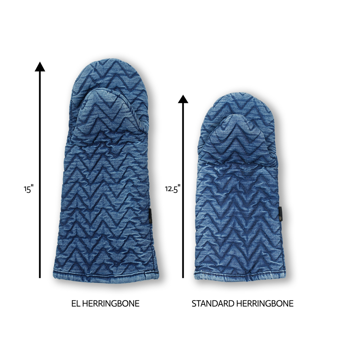 EL HERRINGBONE OVEN MITT (LARGE) - view 6