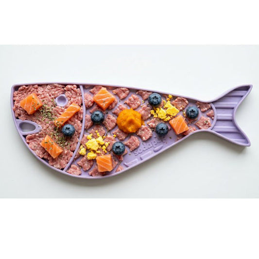 Goldfish emat - Small Enrichment Lick Mat for Cats - SodaPup - view 2