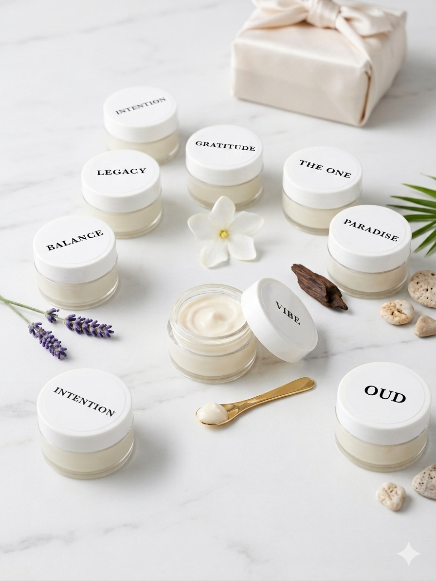 8PCS Body Butter Cologne Discovery Set – Long Lasting Scented Body Butter, Hydrating Skin Moisturizer — CB