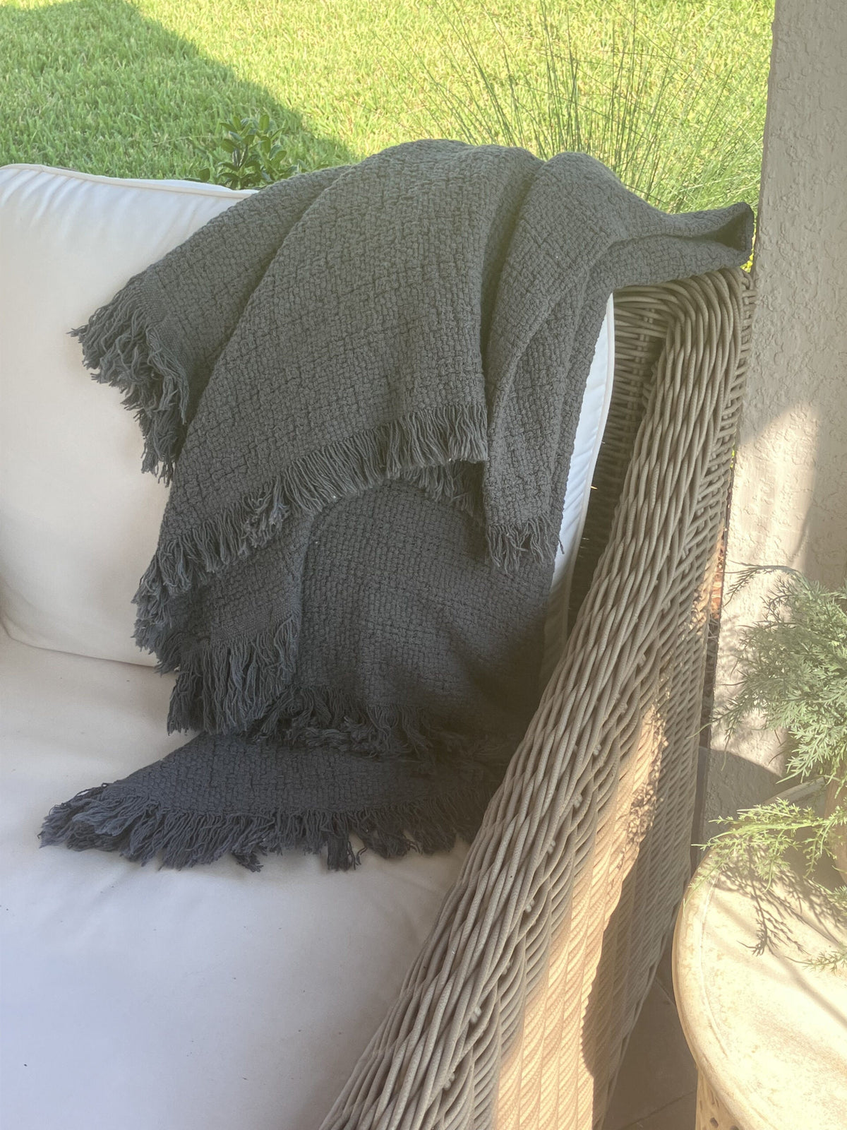 100% Cotton Throw Blankets 52" x 65" - view 4