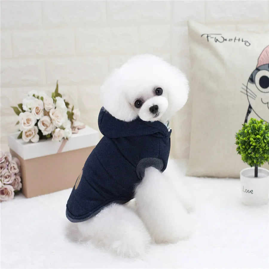 High Quality Pets Dog Clothes Cotton Winter Thicken Jacket Coat Costumes Hoodies Clothes for Small Puppy Dogs Cat Clothing Ne