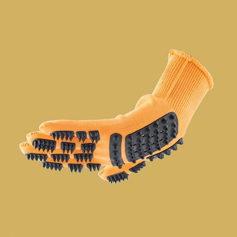 1pcs Pet Glove Cat Grooming Glove Cat Hair Deshedding Brush Gloves Dog Comb - image 6