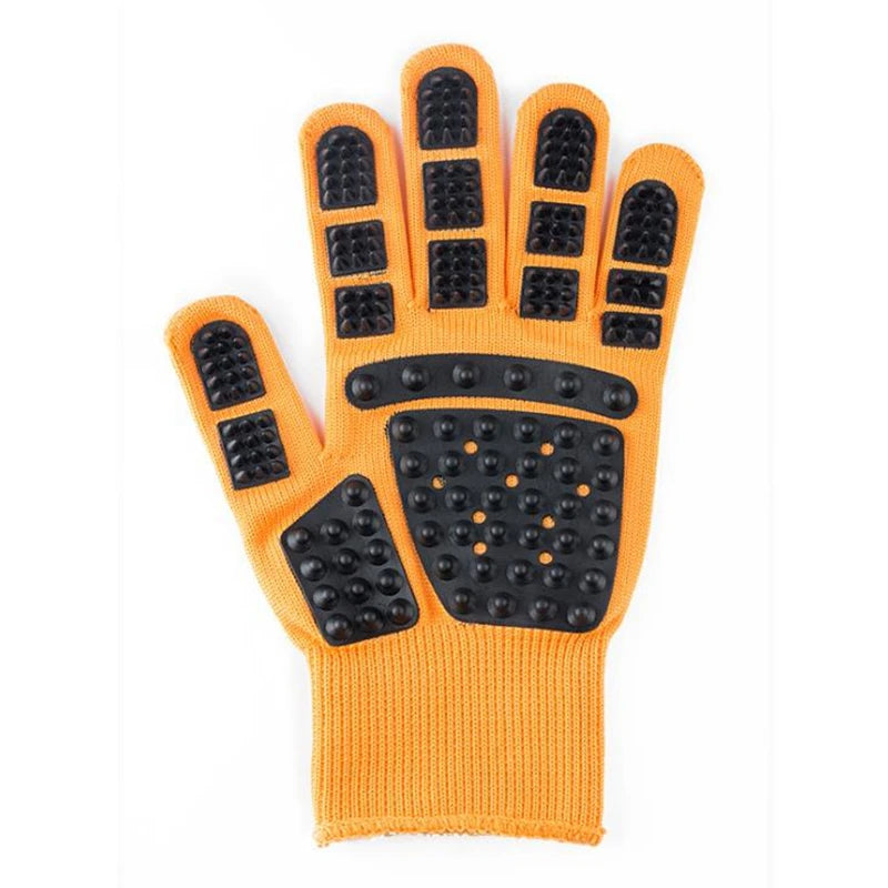1pcs Pet Glove Cat Grooming Glove Cat Hair Deshedding Brush Gloves Dog Comb - image 10
