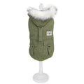 Winter Dog Clothes for Small Dogs Warm Dog Coat Jacket French Bulldog Clothes Hooded Coat Pet Puppy Cloting Fleece Padded Out