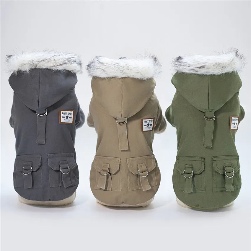 High Quality Pets Dog Clothes Cotton Winter Thicken Jacket Coat Costumes Hoodies Clothes for Small Puppy Dogs Cat Clothing Ne