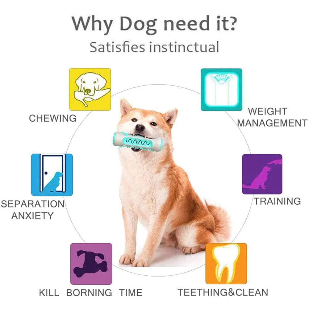 Pet Dog ToothBrush Sticker Chew Toys Pet Molar Tooth Cleaner Brush Stick Dogs Toothbrush Puppy Dental Care Toy Pet Supplies -