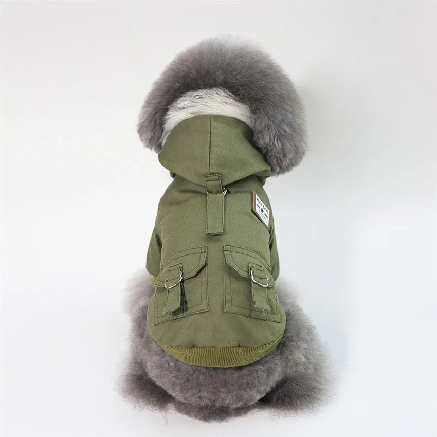High Quality Pets Dog Clothes Cotton Winter Thicken Jacket Coat Costumes Hoodies Clothes for Small Puppy Dogs Cat Clothing Ne