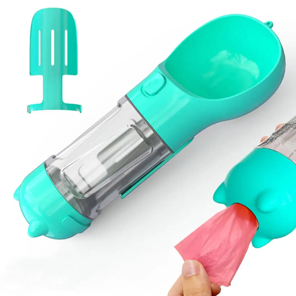 Portable Dog Water Bottle with Bowl & Waste Bag Dispenser - image 7