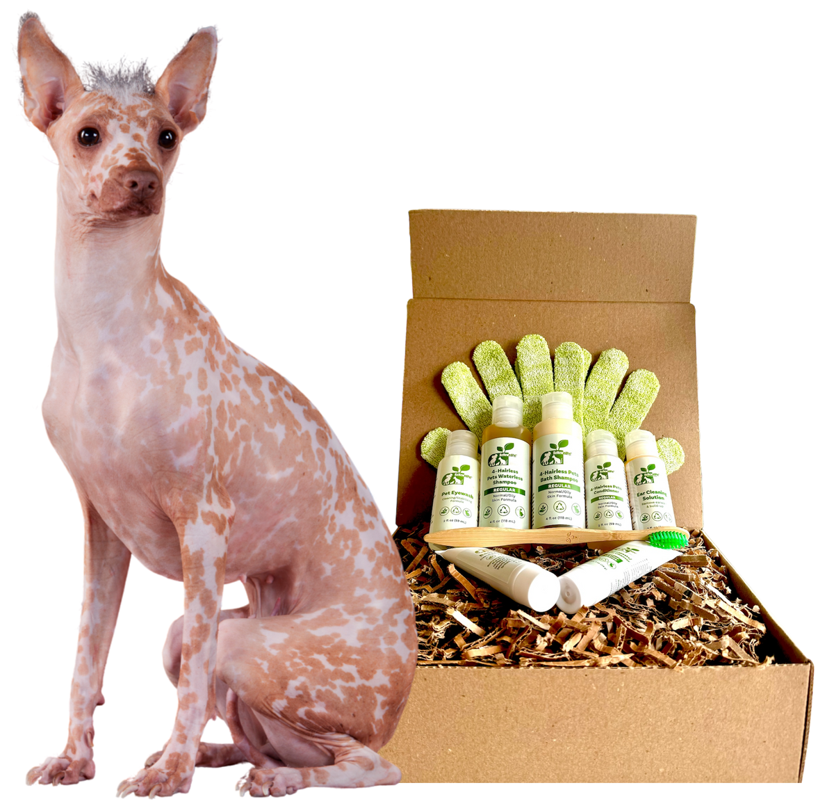 4-HAIRLESS PETS *DOG REGULAR KIT - HALF SIZE ($6.90/oz.) - view 2