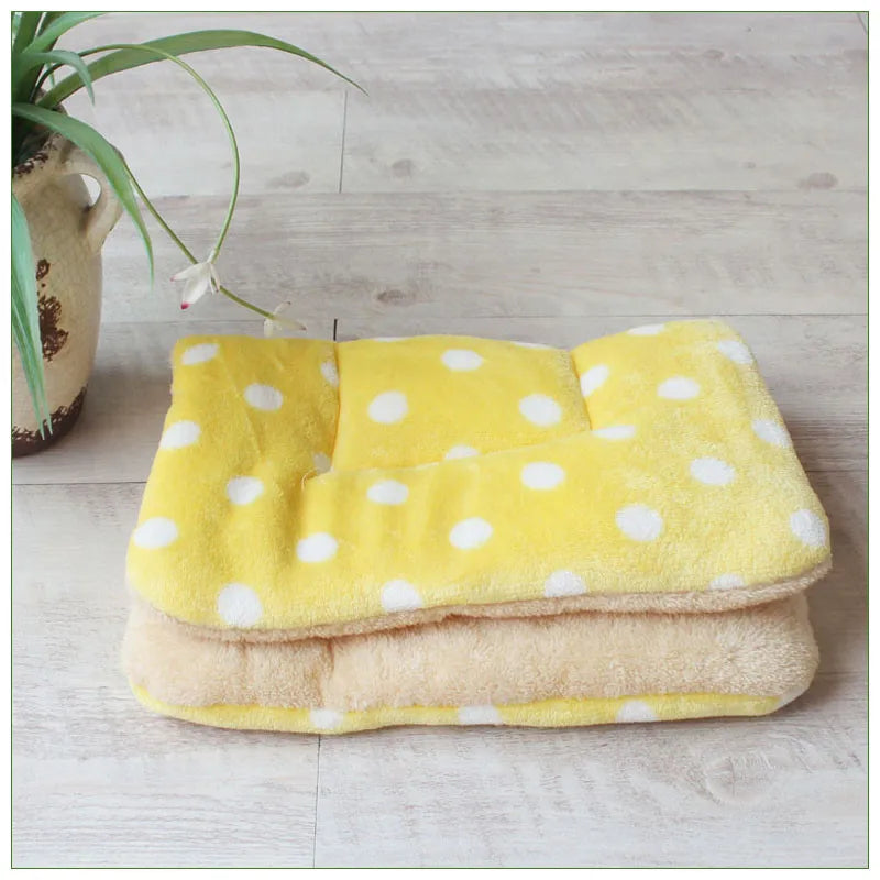 Warm Soft Fleece Pet Mat Travel Cat Litter Dog Blanket Puppy Cushion Pet Pad Dog Bed Cheap 5 Size for Small And Large Dogs - 