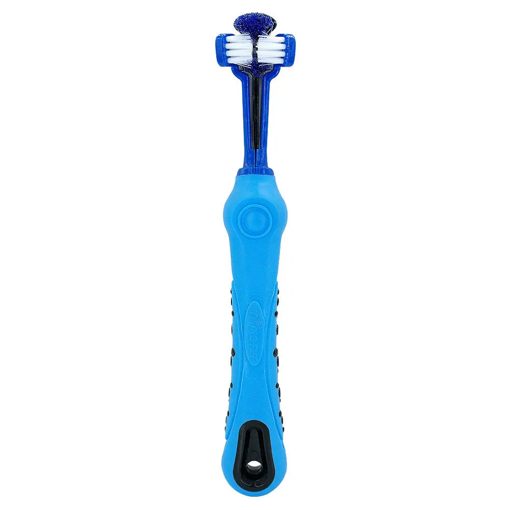 Three-Sided Dog & Cat Toothbrush — Removes Plaque, Tartar & Bad Breath - image 8