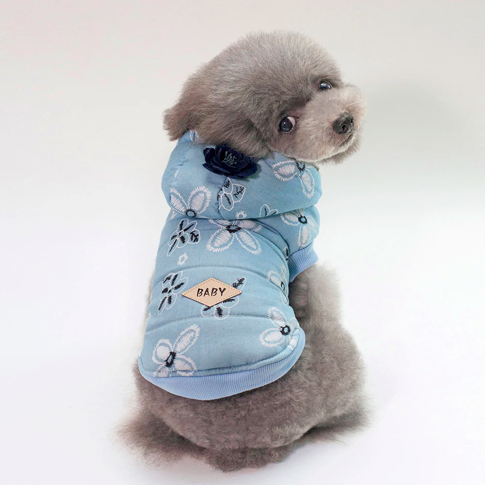 High Quality Pets Dog Clothes Cotton Winter Thicken Jacket Coat Costumes Hoodies Clothes for Small Puppy Dogs Cat Clothing Ne