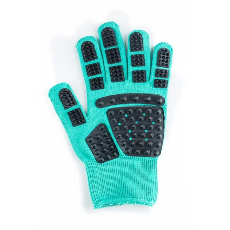 1pcs Pet Glove Cat Grooming Glove Cat Hair Deshedding Brush Gloves Dog Comb - image 8