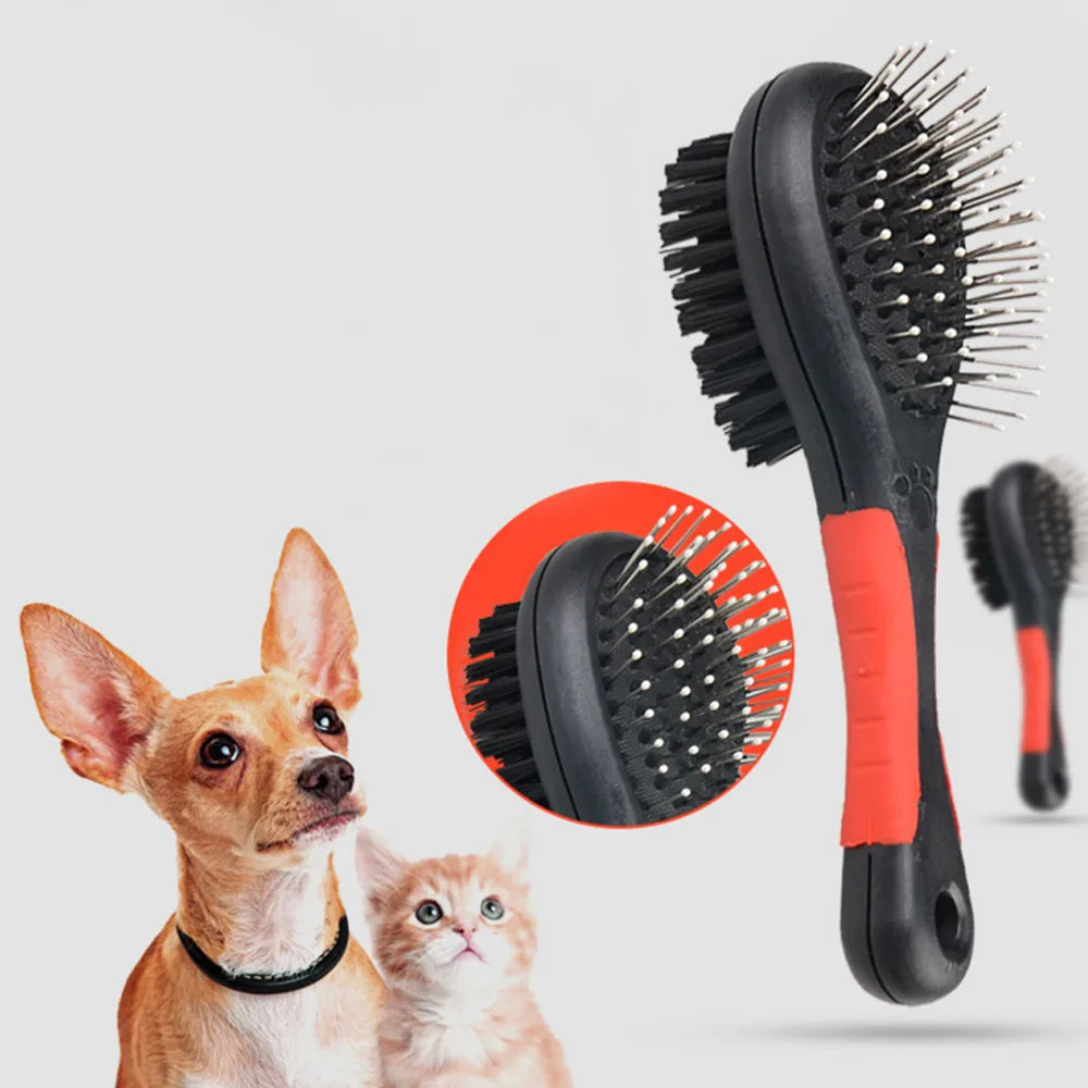 Gentle Double-sided Pet Hairbrush