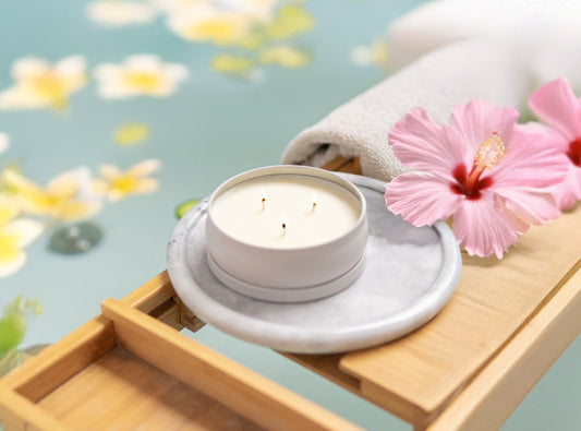 Hibiscus Tea 3-Wick Candle - view 2