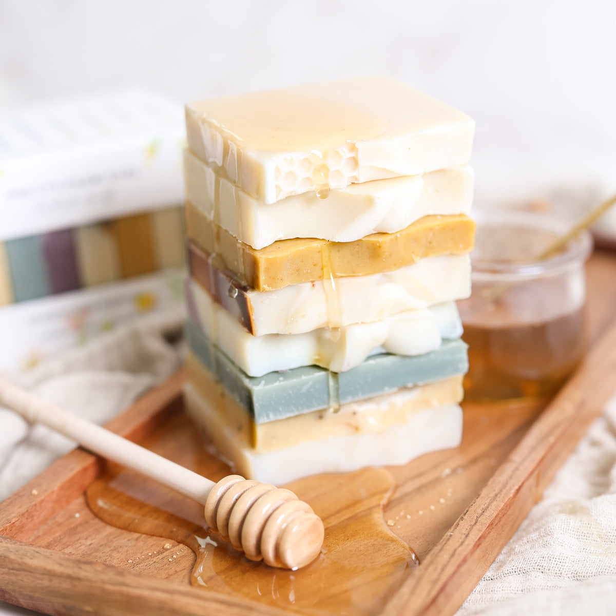 Honeycomb Harvest  Goat Milk & Tallow Soap Sampler - view 3