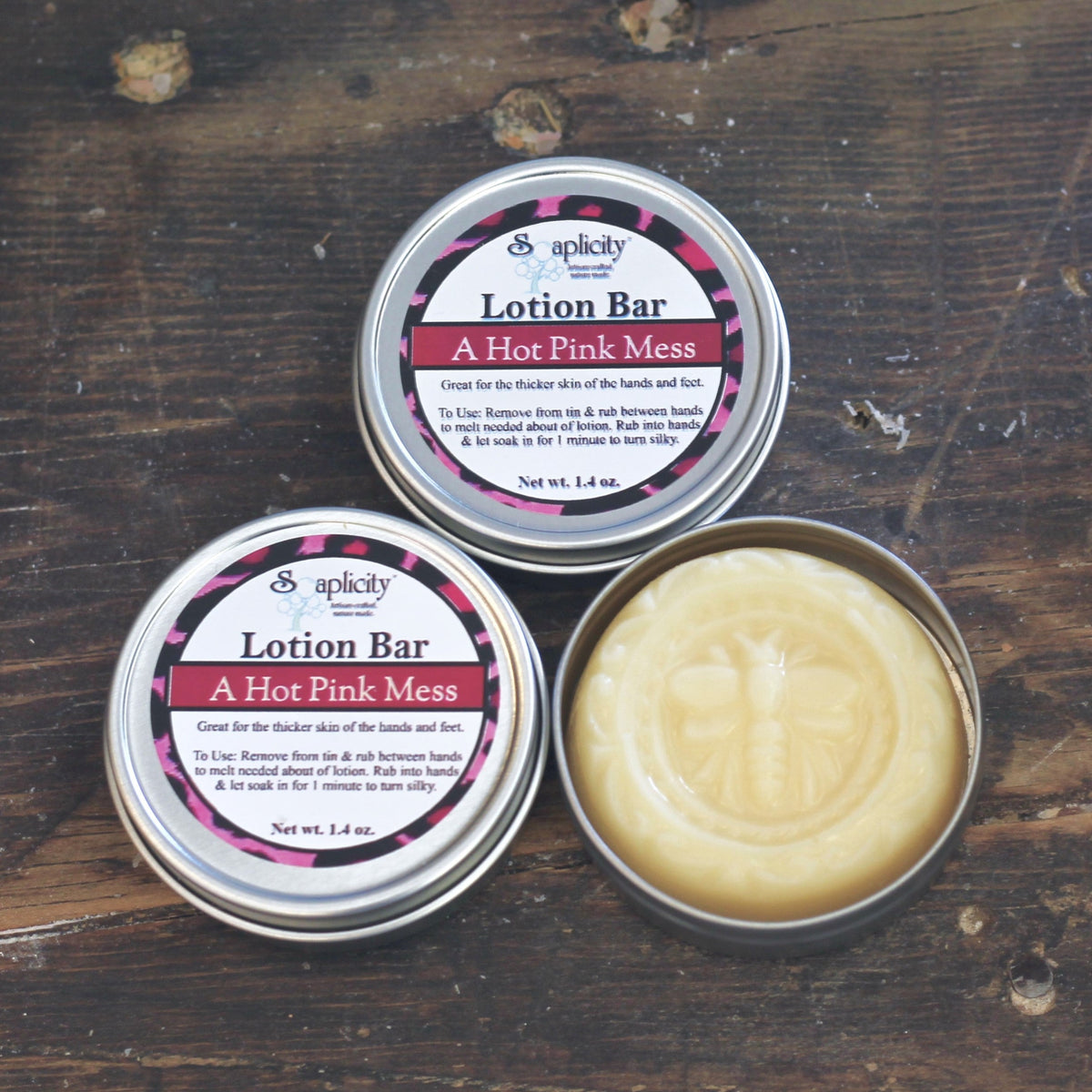 A Hot Pink Mess Lotion Bar - view 2