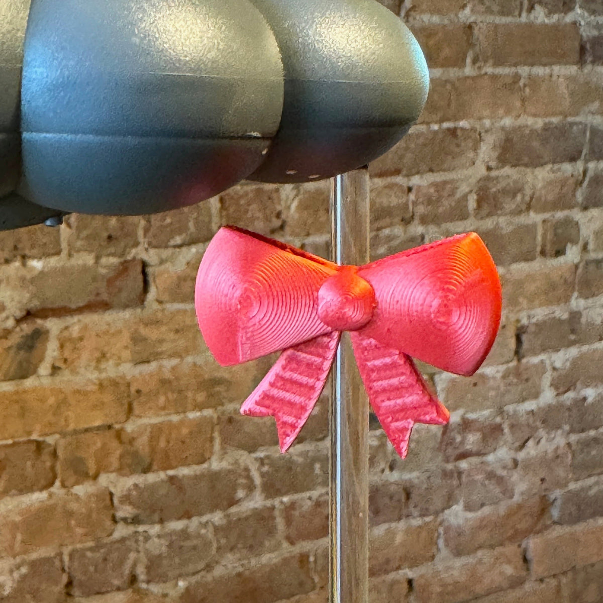 Stormy Dripping Rain Cloud with Bow Charm - view 5