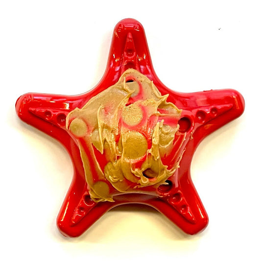 Starfish Nylon Dog Chew Toy for Aggressive Chewers - USA Made - view 2