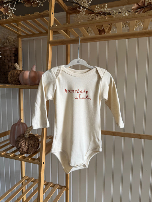 Homebody Club Organic Bodysuit Long Sleeve - view 2