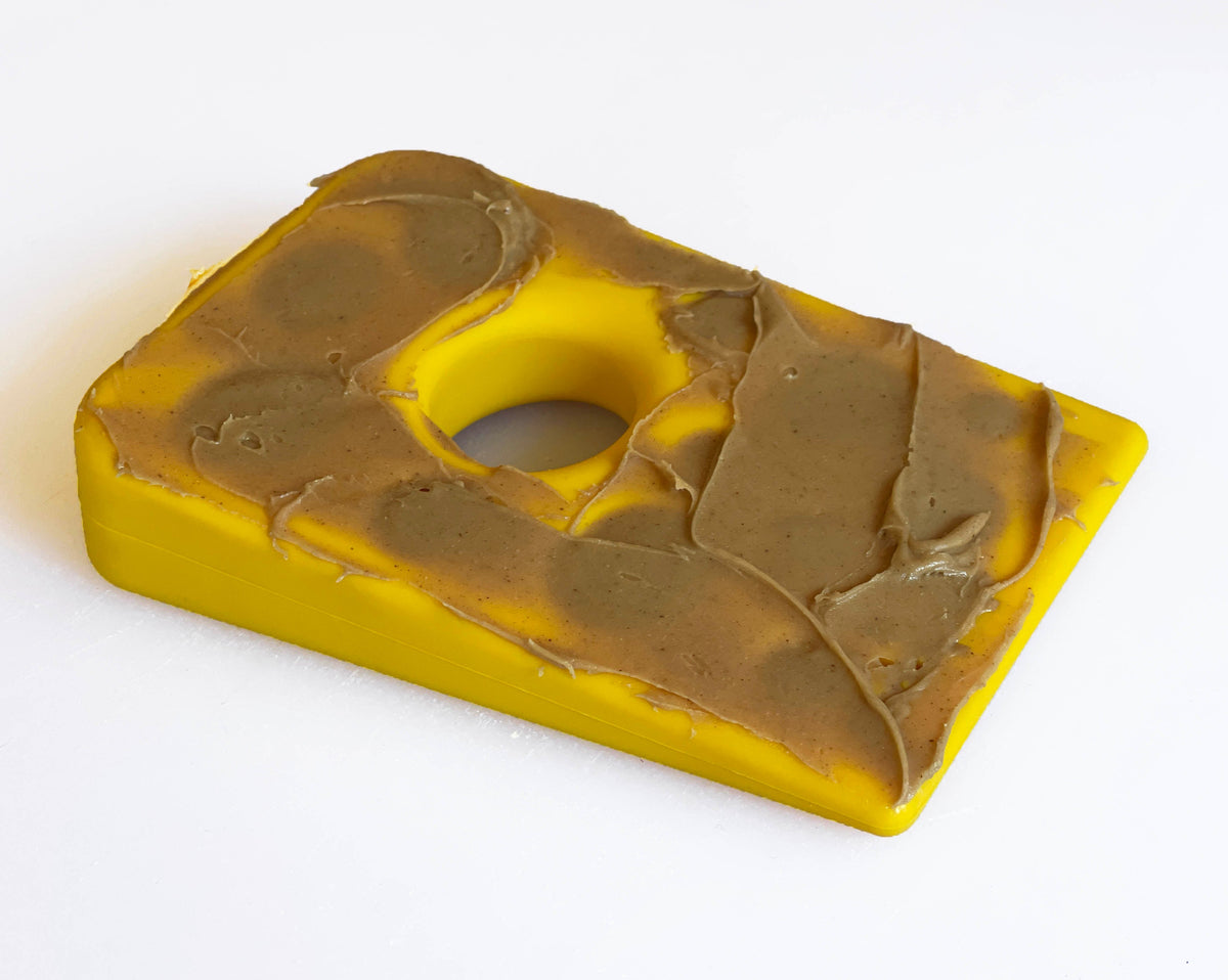 Swiss Cheese Wedge Nylon Dog Chew Toy for Aggressive Chewers - SodaPup - view 6