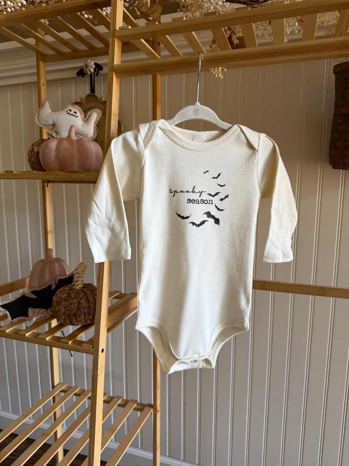 Spooky Season Organic Bodysuit Long Sleeve - view 2