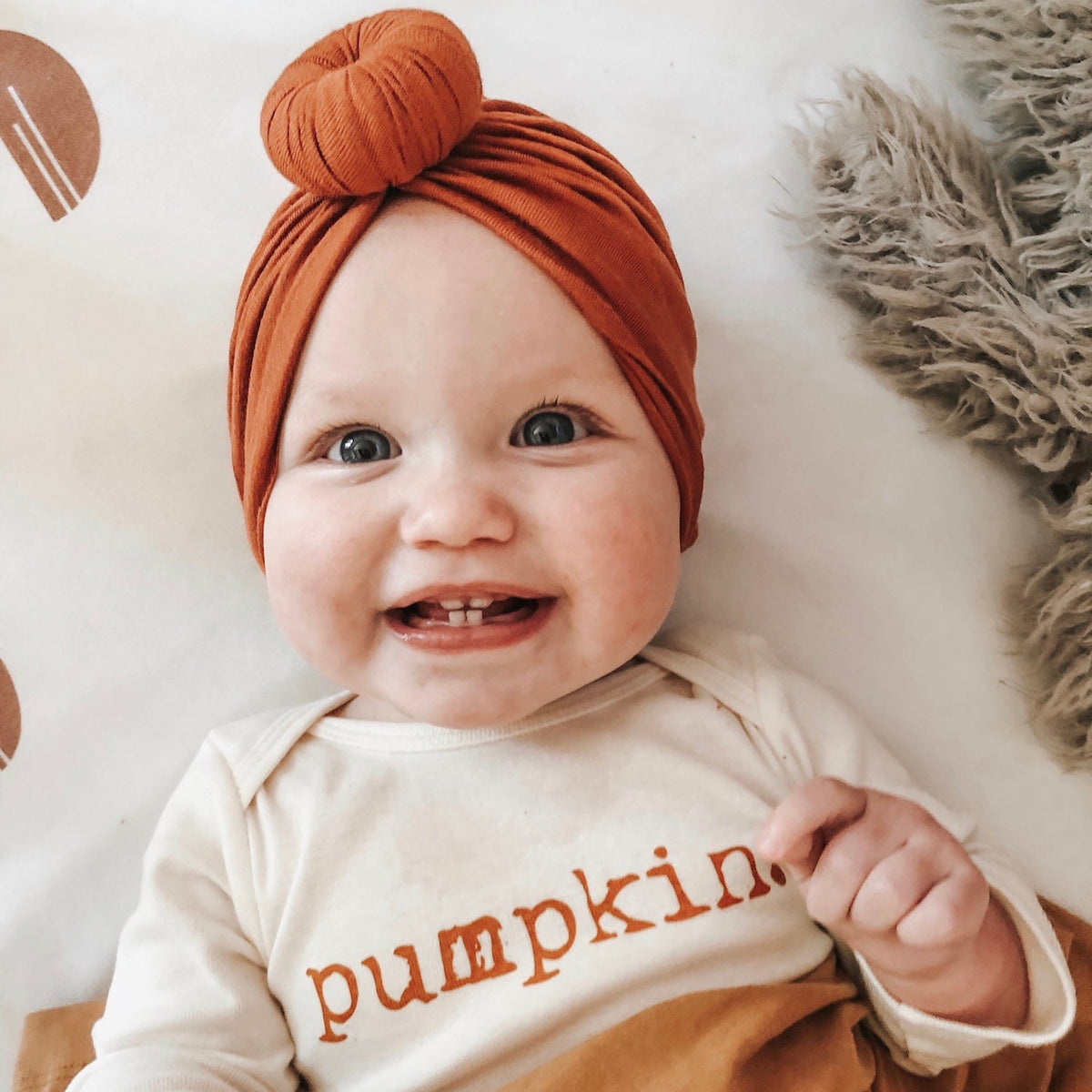 Pumpkin Organic Bodysuit Long Sleeve - view 7