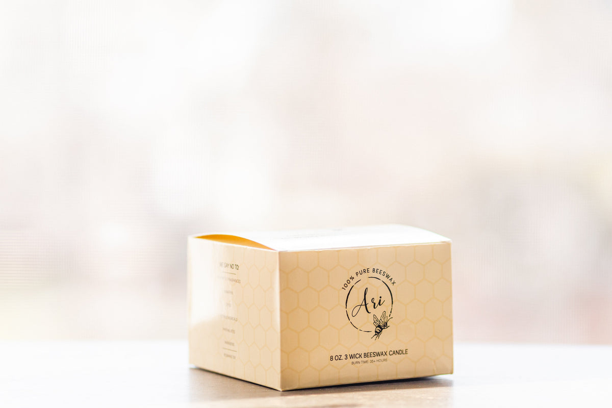 Autumn Spice Beeswax Candle |8 oz - view 6