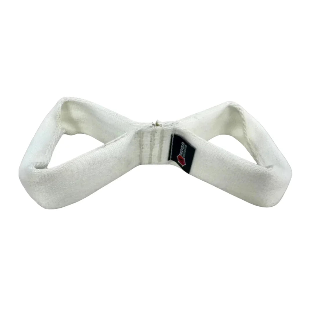 JR Tugs-A-Lot - Double-Loop Firehose Tug Toy - WHITE