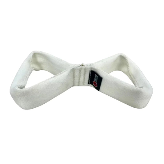 JR Tugs-A-Lot - Double-Loop Firehose Tug Toy - WHITE